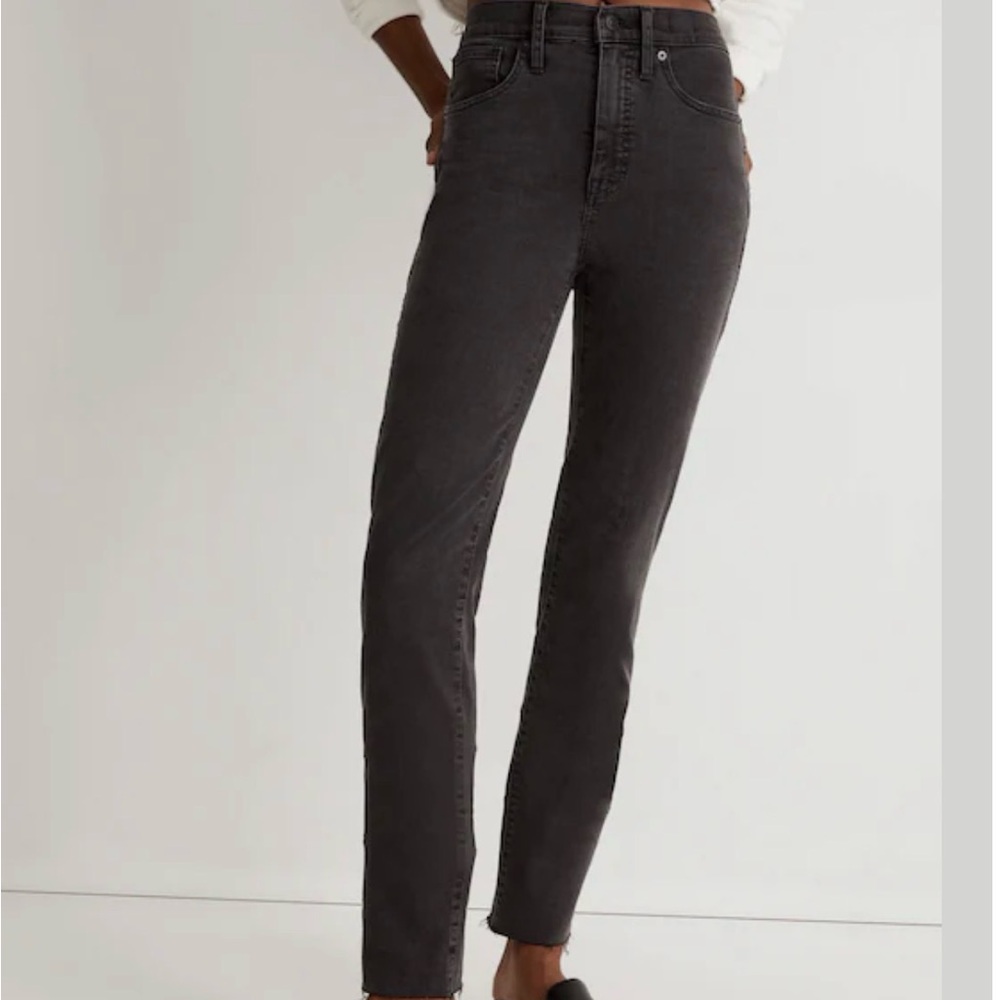 Madewell Stovepipe Jean Banberry Wash